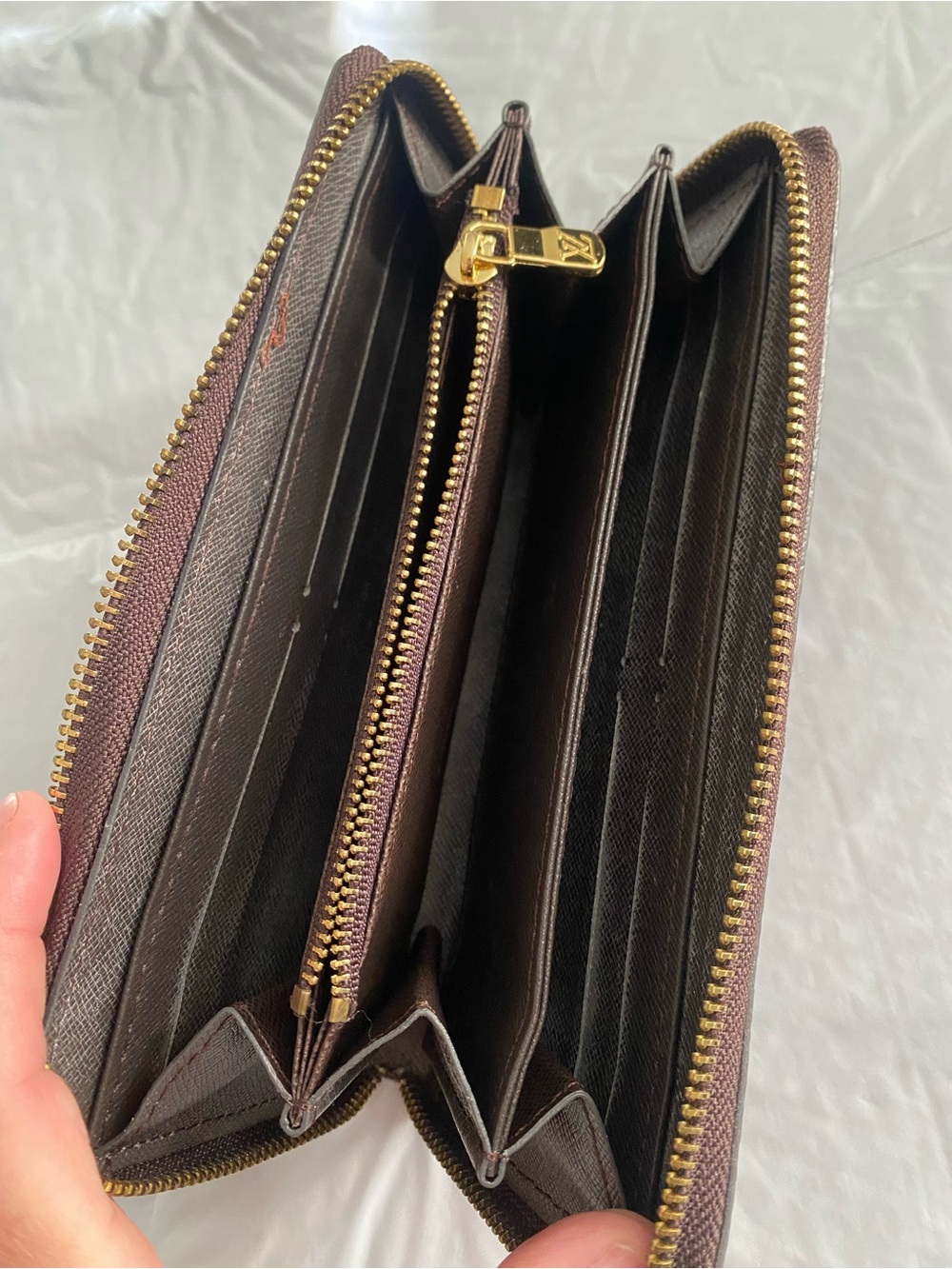 Checkered Wallet Brown Damier a Louis Vuitton look - Picture 4 of 6